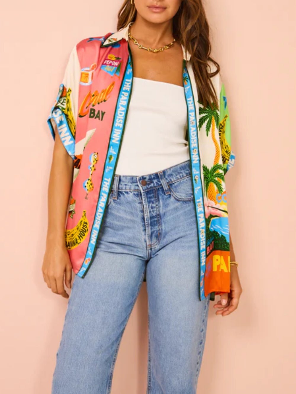 Firenze | Elegante set di abbigliamento da donna con stampa Zomerse