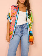 Firenze | Elegante set di abbigliamento da donna con stampa Zomerse