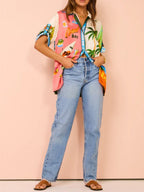 Firenze | Elegante set di abbigliamento da donna con stampa Zomerse