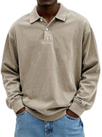 Joost | Vintage Shirt met Lange Mouwen