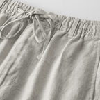 Positano - Shorts in lino con coulisse