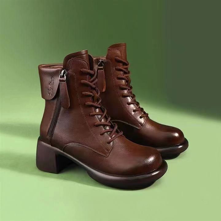 Laluna® | Leren Laarzen vintage
