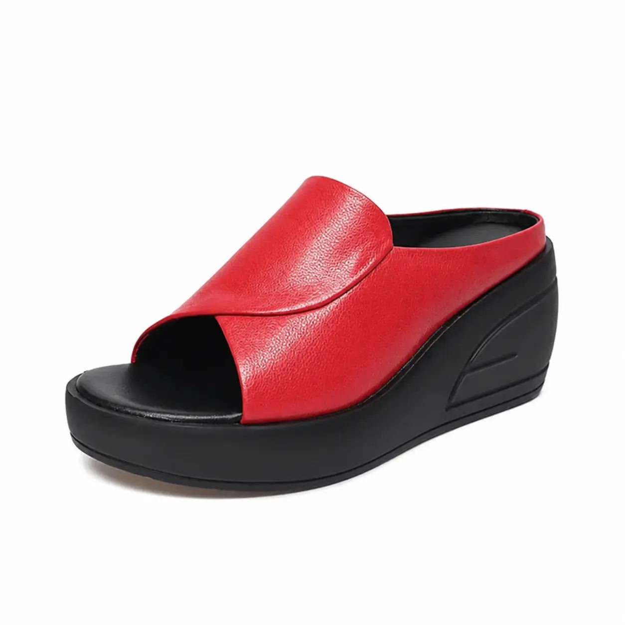 Emilia | Sandali Zeppa Comfort Senza Lacci