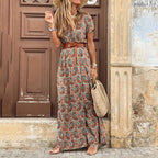 Sanne™ - Maxi Ibiza Jurk - Inclusief riem