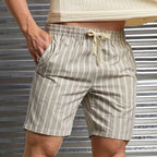 Savello Gestreepte Korte Broek