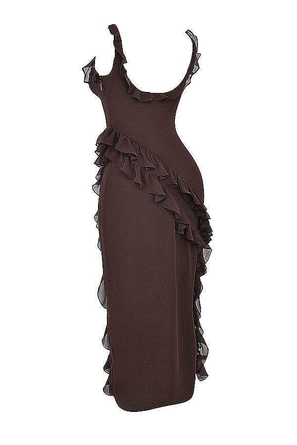 Sanne | Maxi gonna con ruches