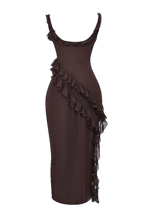 Sanne | Maxi gonna con ruches