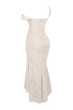 Anouk | Gettextureerd Maxi Jurk