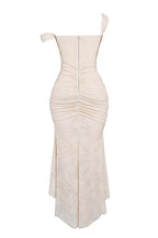 Anouk | Gettextureerd Maxi Jurk