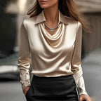 Tivia™ – Blusa lussuosa con rivestimento in cotone