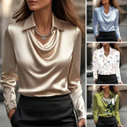Tivia™ – Blusa lussuosa con rivestimento in cotone