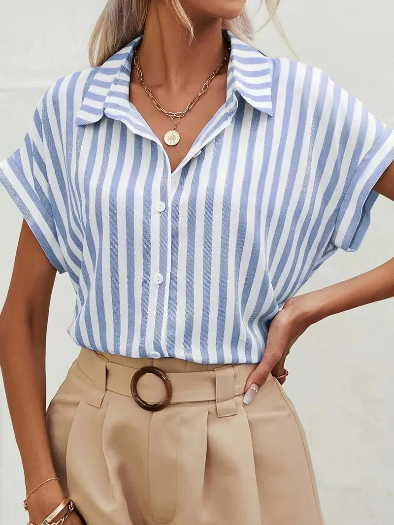 Sofia™ | Casual Gestreepte Zomerblouse
