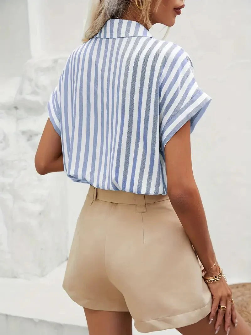 Sofia™ | Casual Gestreepte Zomerblouse
