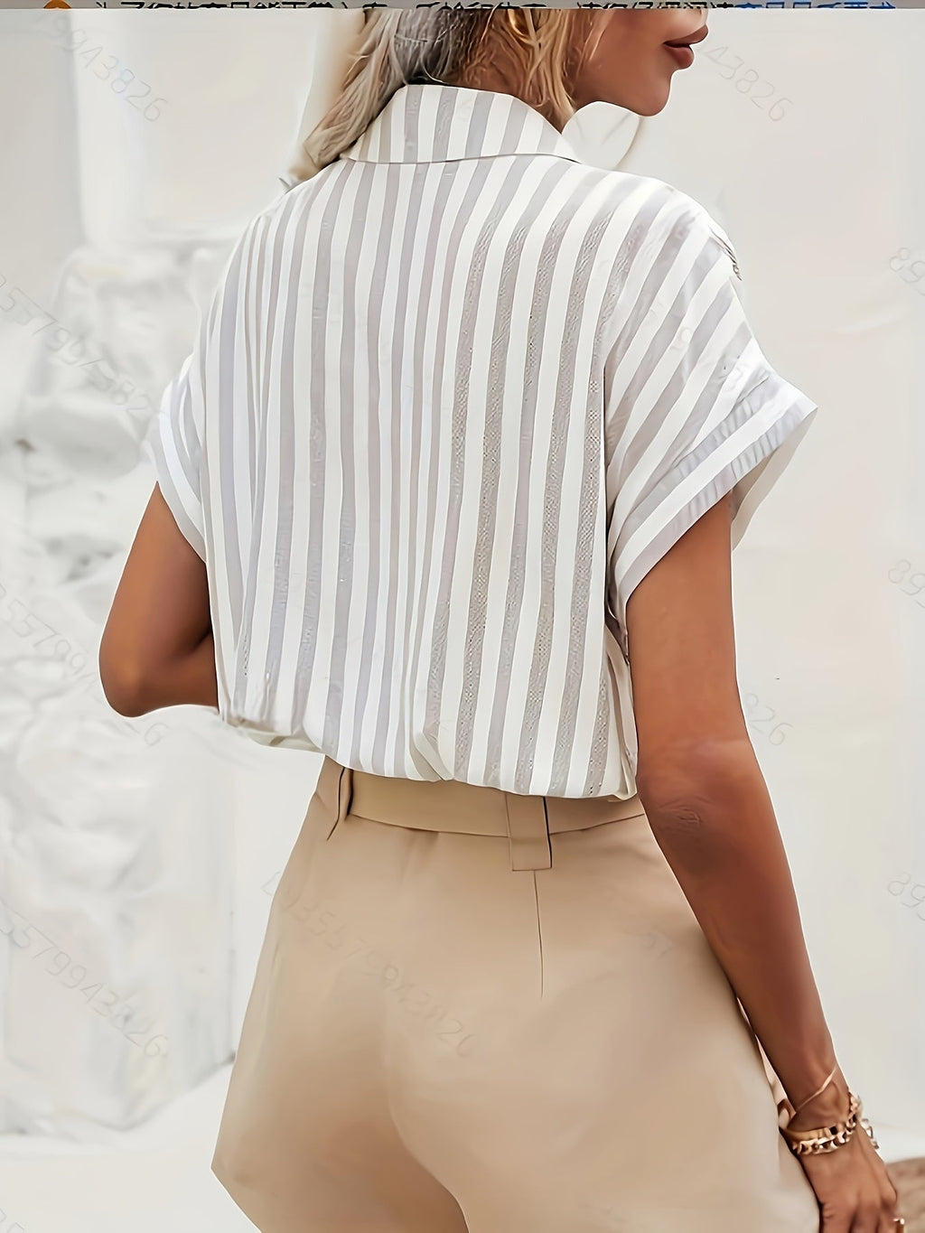 Sofia™ | Casual Gestreepte Zomerblouse