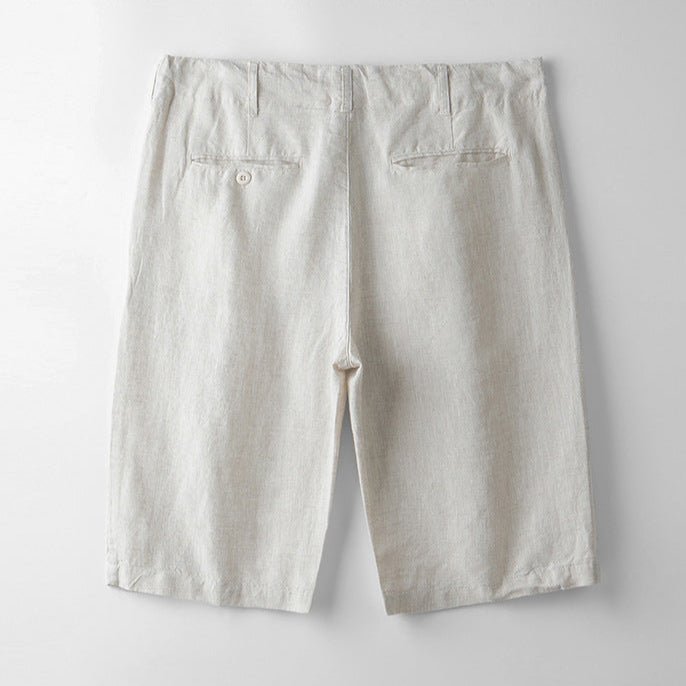 Sorrento - Pantaloncini sartoriali in lino