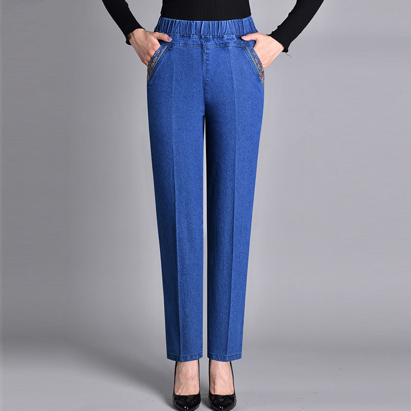 Fiore | Damesjeans ha incontrato Zijzakken in Elastische Taille