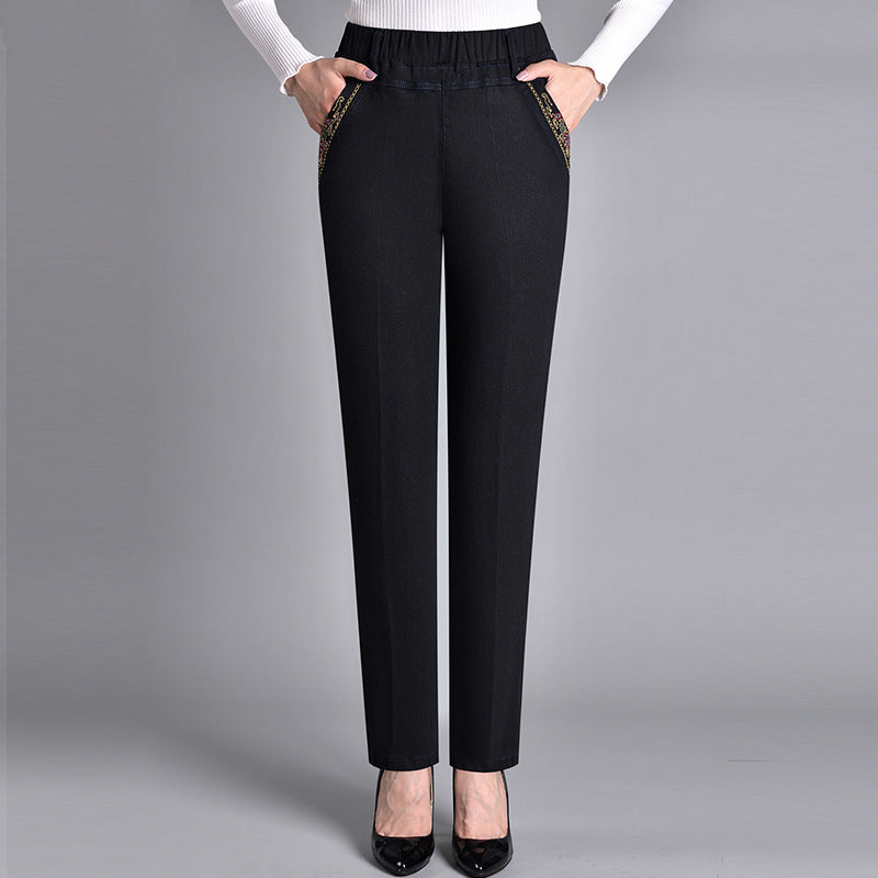 Vestiri® | Jeans con chiusura laterale ed elastico
