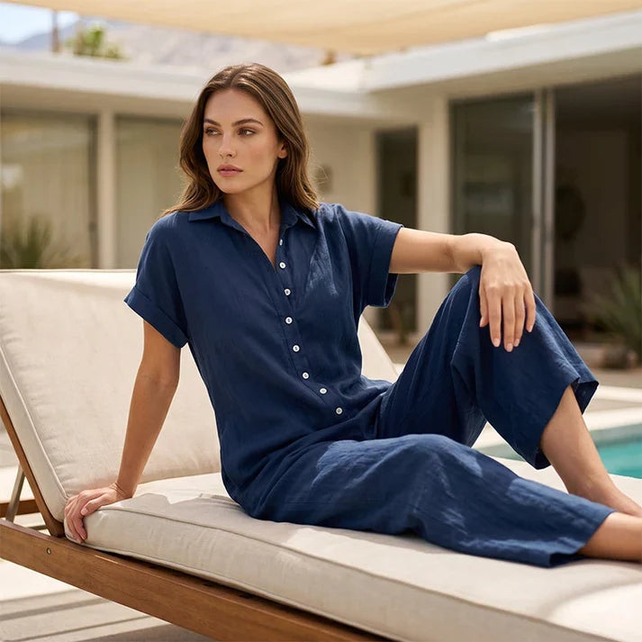Claudia | Tuta Elegante, Comoda e Leggera