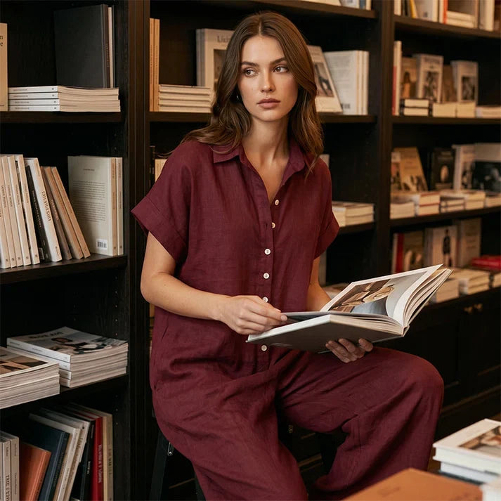 Claudia | Tuta Elegante, Comoda e Leggera
