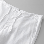 Sunseeker - Pantaloncini in lino con coulisse