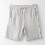 Sunseeker - Pantaloncini in lino con coulisse
