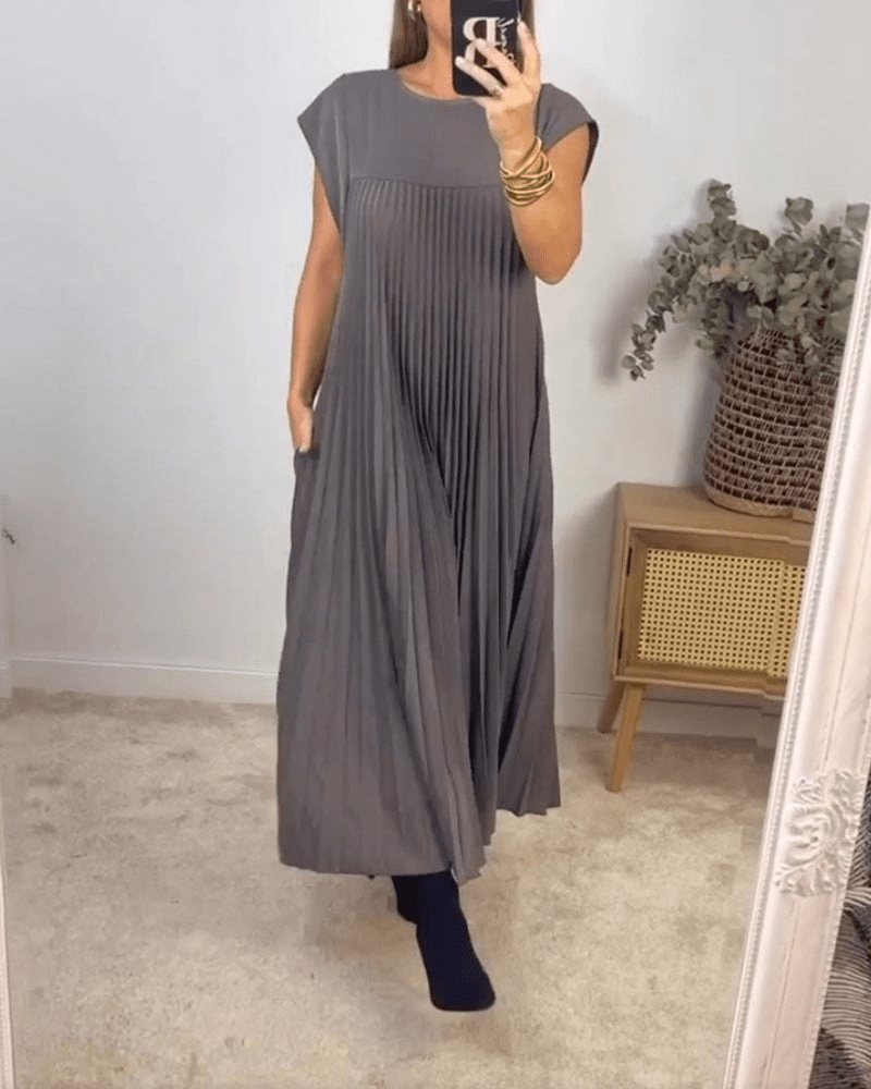 Sylvie - Elegante lange jurk