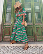 Sylvie - Lange boheemse jurk