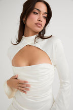 No | Corsetto drappeggiato Jurk