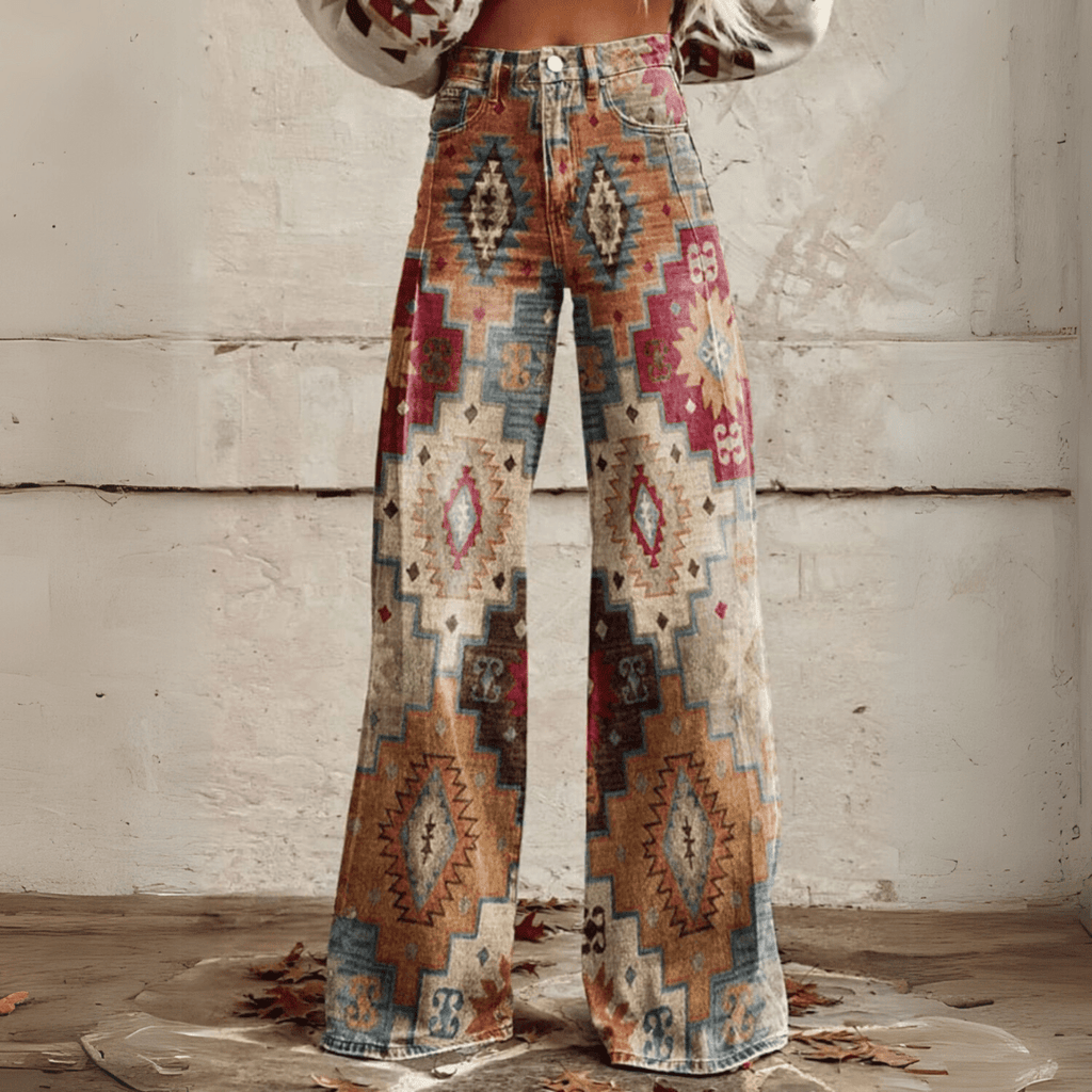 Simone™ - Bredbenede Jeans
