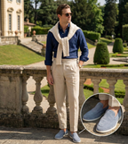 Laluna® | Mocassino in pelle scamosciata premium