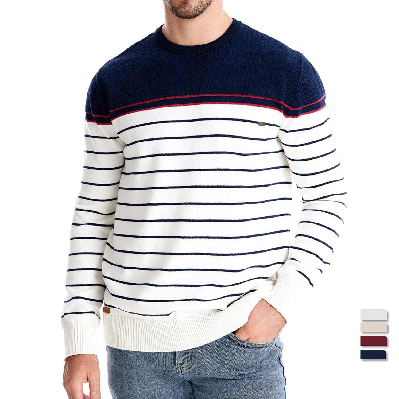 Sebastiano | Heren Trui ha incontrato Streepdesign