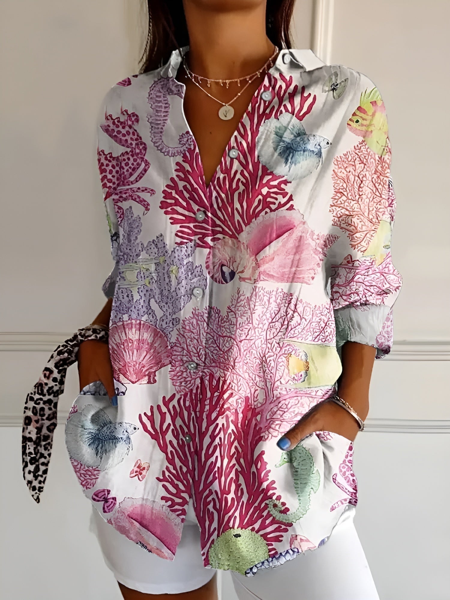 Lotte | Zomerse Blouse met Print