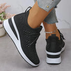 Violetta | Scarpe da ginnastica ortopediche con steentjes scintillanti