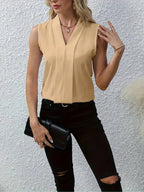 Violetta | Top casual con V-Hal