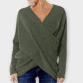 Aida™ - Elegante pullover con krydsdesign