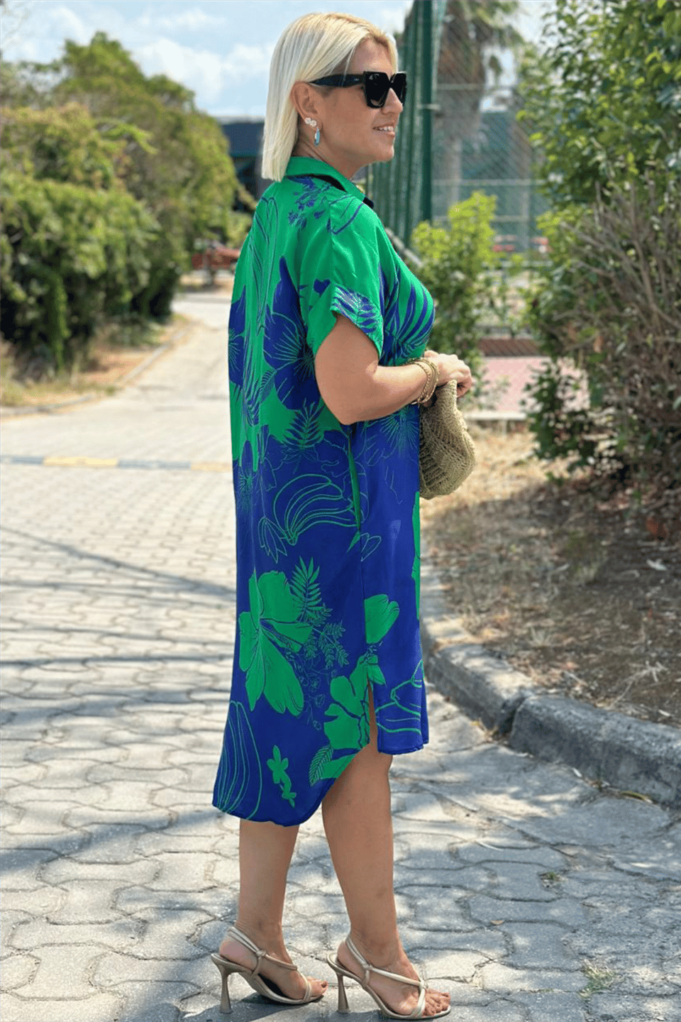 Femke | Jurk met Bloemenprint